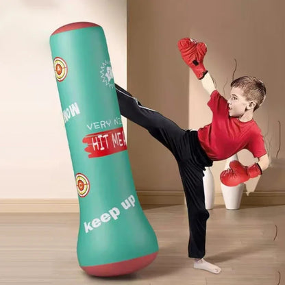 Aufblasbarer Boxsack für Kinder – Aktion, Spaß & Fitness zuhause