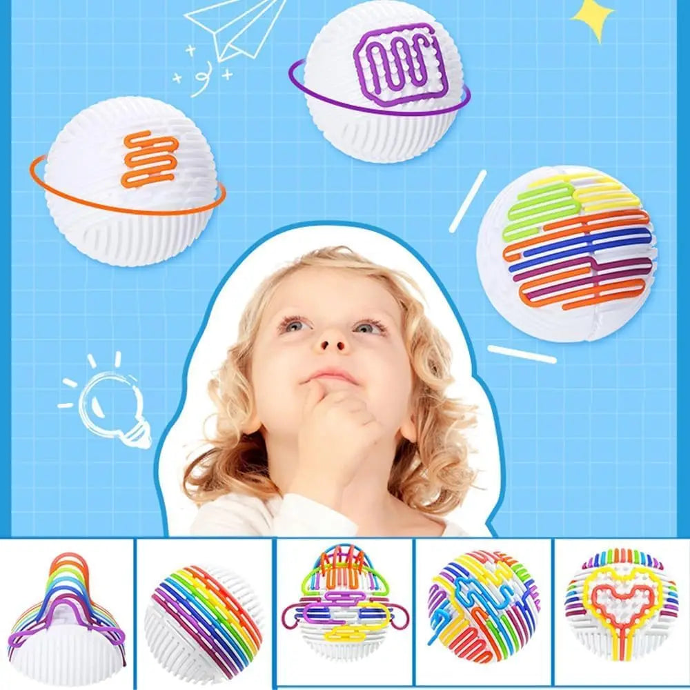 Regenbogen Sensorik Ball – Beruhigendes Fidget Spielzeug
