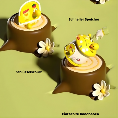 Pilz Sparhaus – Große Spardose mit Schlüssel