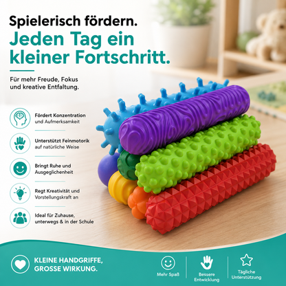 Texturierte Sensorik-Fidget Stöcke mit flexiblem Design