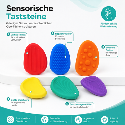Fidget Stones aus Silikon – Für Entspannung, Konzentration & Feinmotorik