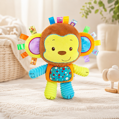 Intelligente sensorische Babytiere – weich, musikalisch und voller Freude! Lowenpuppe