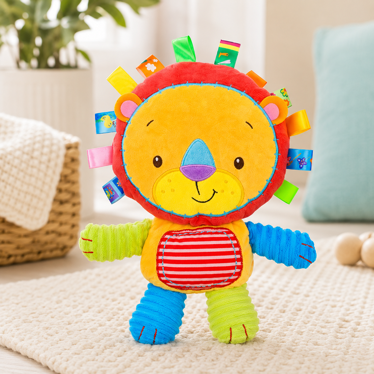 Intelligente sensorische Babytiere – weich, musikalisch und voller Freude! Affenpuppe