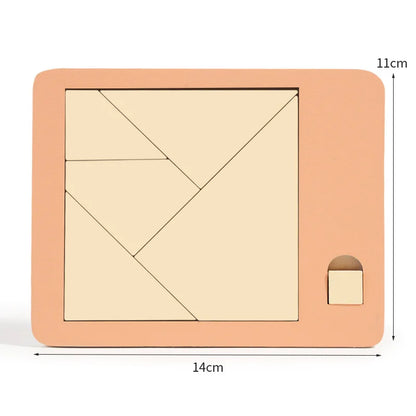 Intelligentes Holzpuzzle für Kinder – Logisches Denken leicht gemacht Stil 3