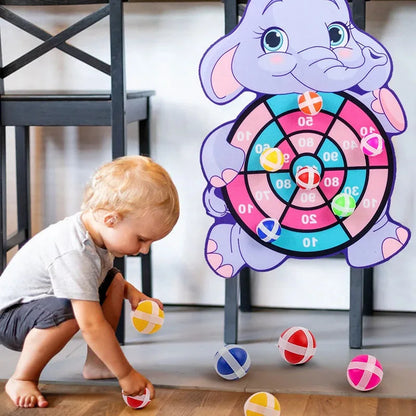 Klebeball-Dartspiel – Sicheres Spiel für clevere Kinder