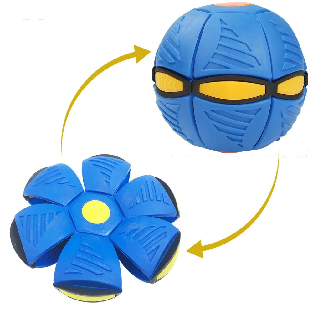 2-in-1 UFO Frisbee und Ball – Das perfekte Wurfspielzeug für Draußen