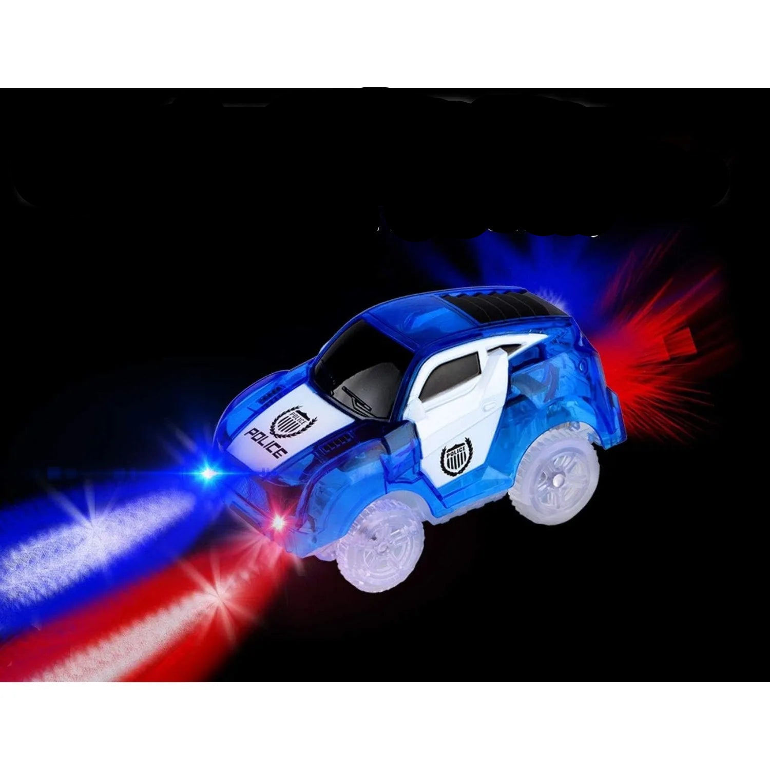Leuchtende Rennwagen für Magic Tracks – mehr Bahn-Aktion