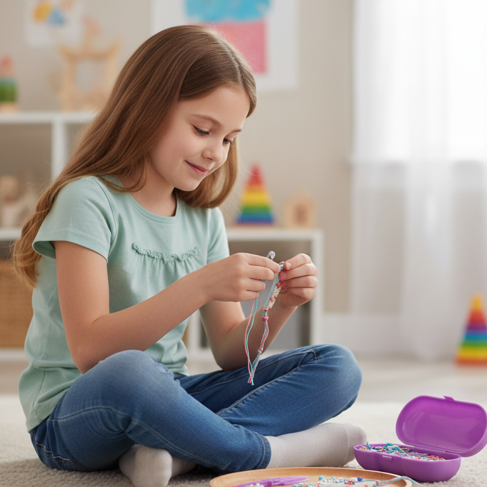 DIY Diamant-Armband Bastelset – Verstellbar für Kinder & Erwachsene