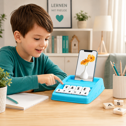 2-in-1 Vorschul-Lernspiel – Buchstaben, Wörter & Zahlen spielerisch lernen