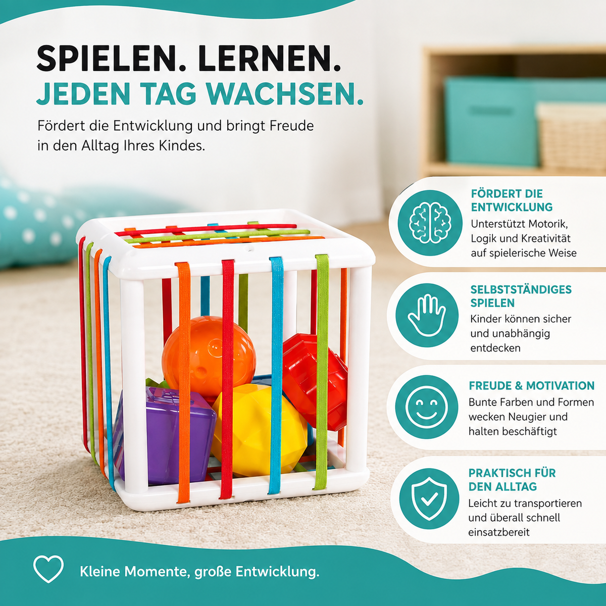 Montessori Regenbogen-Spielzeug
