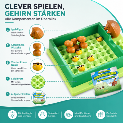 3D Igel Denkspiel – 50 clevere Puzzle Aufgaben