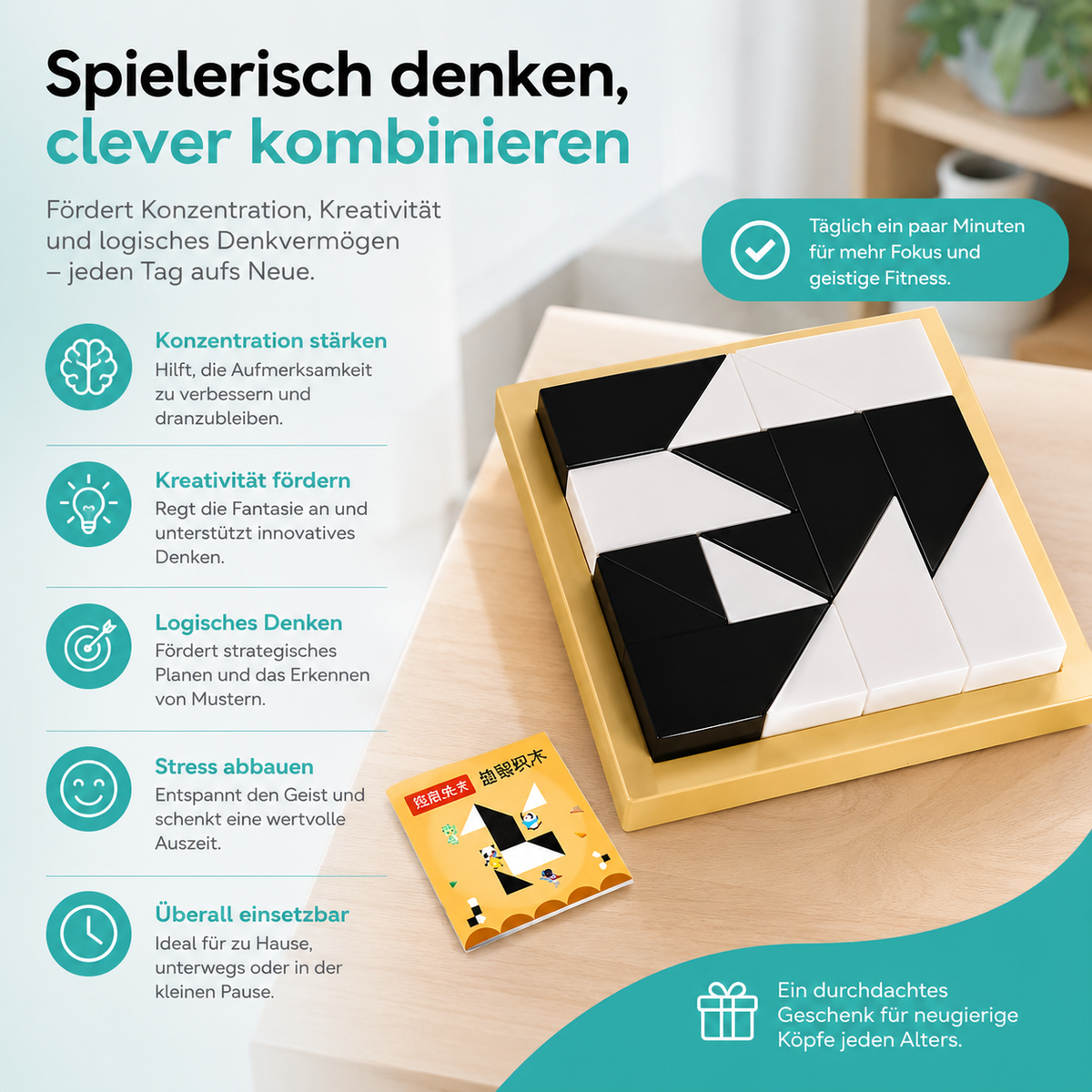 Intelligente Baukiste Versteckte Puzzle-Blöcke für Kreativität