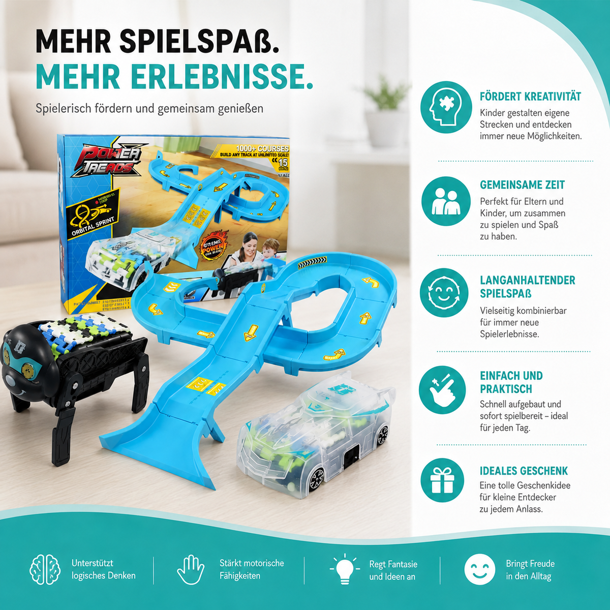 Interaktiver Roboterhund – Bauen, Spielen & Lernen!