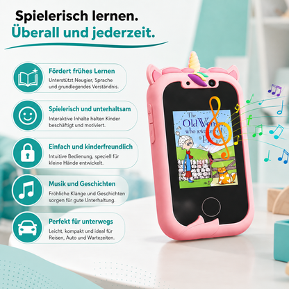 Interaktives Kinder Handy – Lernen, Selfies & Musik