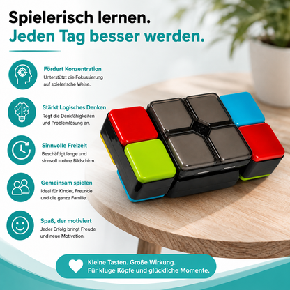 FlipLogic™ Musik & Logik-Spiel – Fördert Konzentration & Spaß!