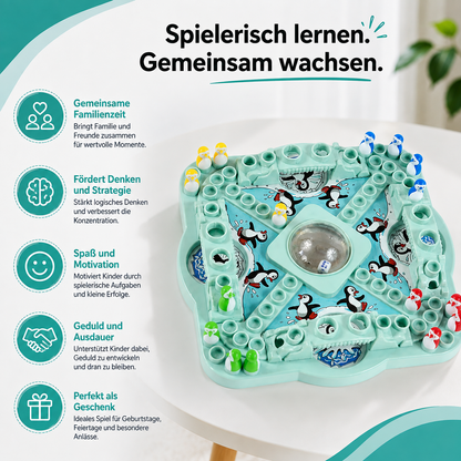 Interaktives Pinguinspiel – Familienspaß und Gehirntraining!