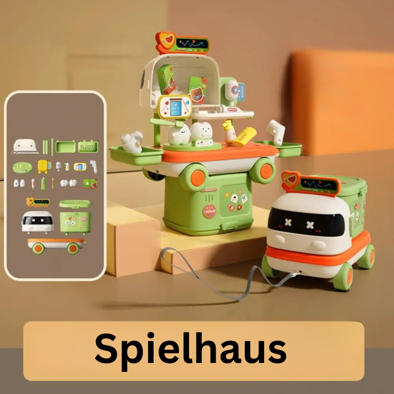 2-in-1 Lernspielset – Küche, Arzt & Makeup Spaß