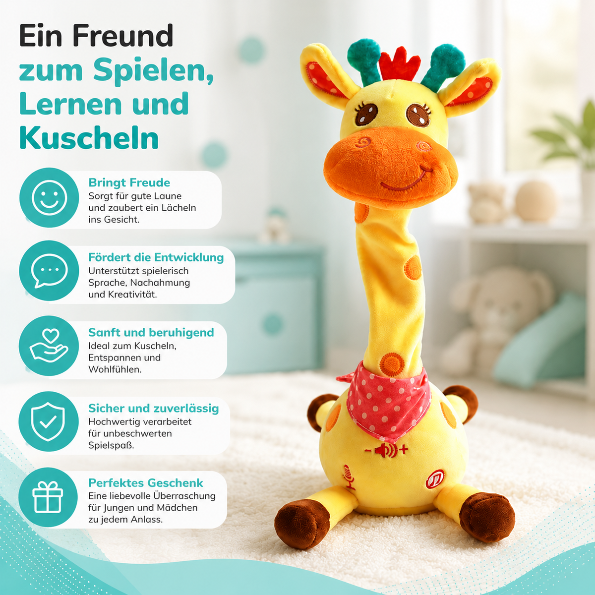 Spielerischer Begleiter für schöne Momente im Alltag.