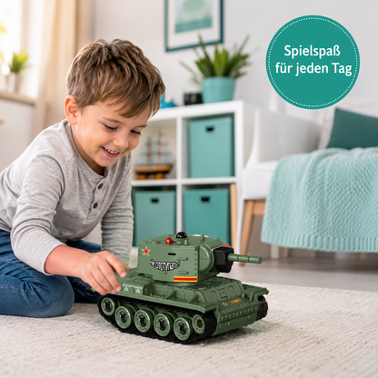 Mini RC SchlachtTank – Realistischer Aktion-Spaß mit sicherem Infrarot-Duell