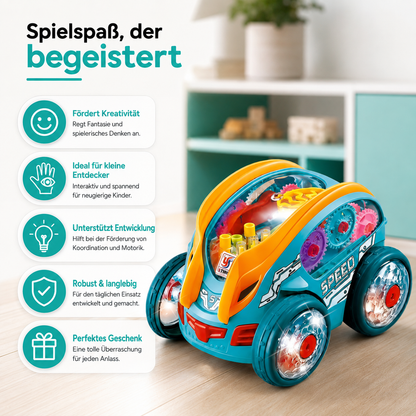 LED Stunt LKW für Kinder – Fährt, leuchtet & tanzt!