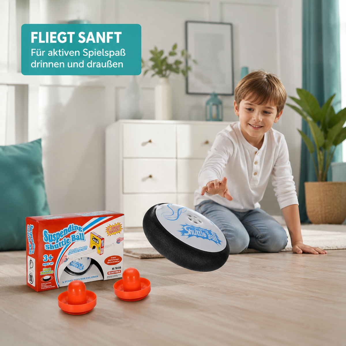 Luft Eishockey Tischspiel für Kinder – Tragbarer Spielspaß überall