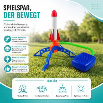 Luft Rakete Startprogramm – Sicherer Spielspaß für Kinder & Familie