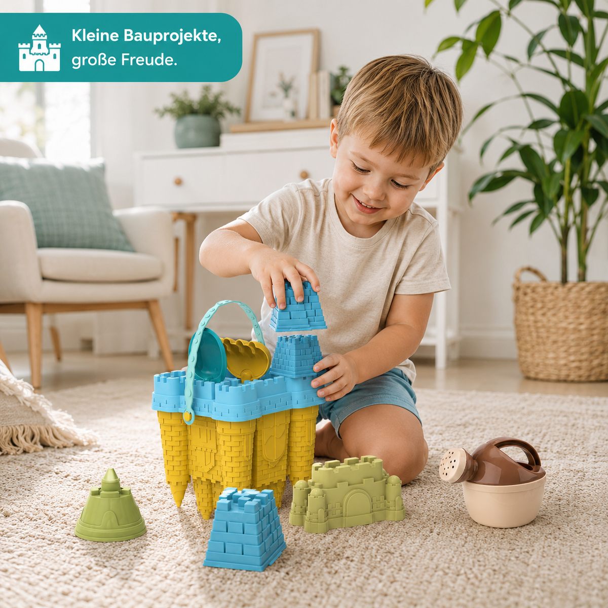 Baby Schloss Strandspielzeug Satz – Kreativer Sandburgenbau