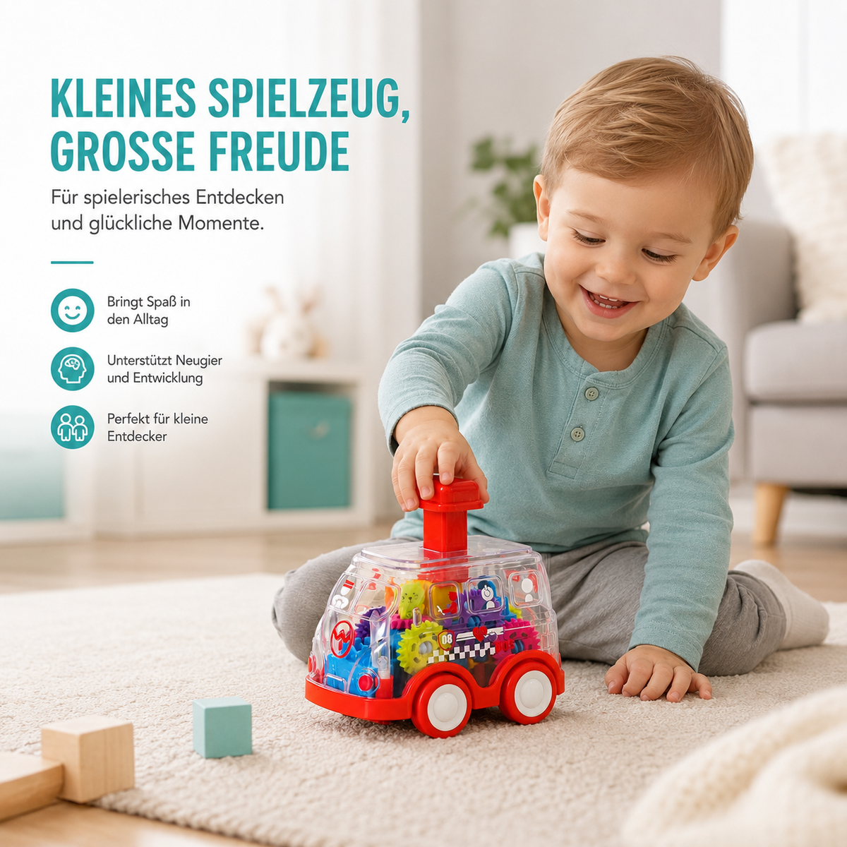 Kinder Traumauto – Spielerisch Lernen & Staunen