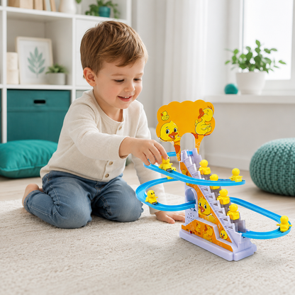 Elektrisches Enten und Dinosaurier Laufspielzeug mit Musik