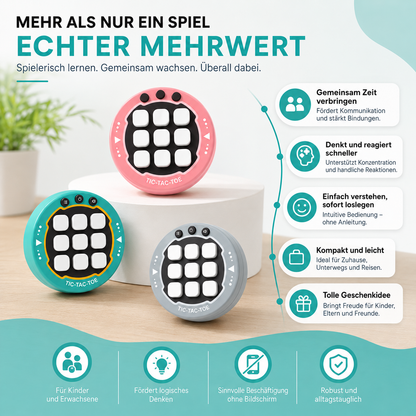 Intelligente Tic-Tac-Toe-Konsole – Spielspaß mit Köpfchen!