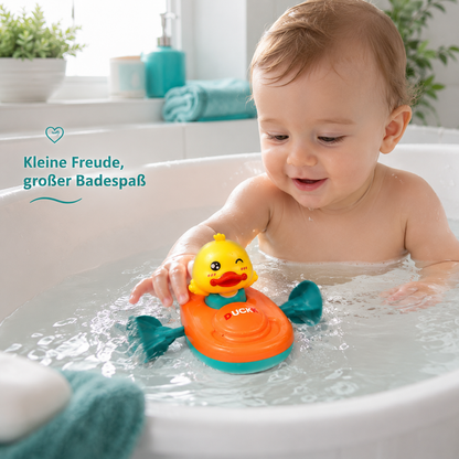 Kleines Entenboot – Spaß & Lernspielzeug für die Badewanne