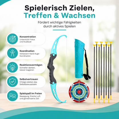 Kinder Pfeil & Bogen Satz – Spiel, Fokus & Spaß draußen