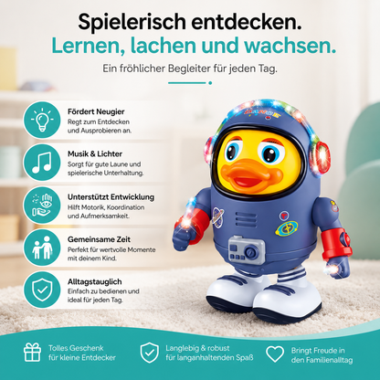 Musikalischer Weltraum-Entdecker – Tanzender Ente-Roboter für Kinder