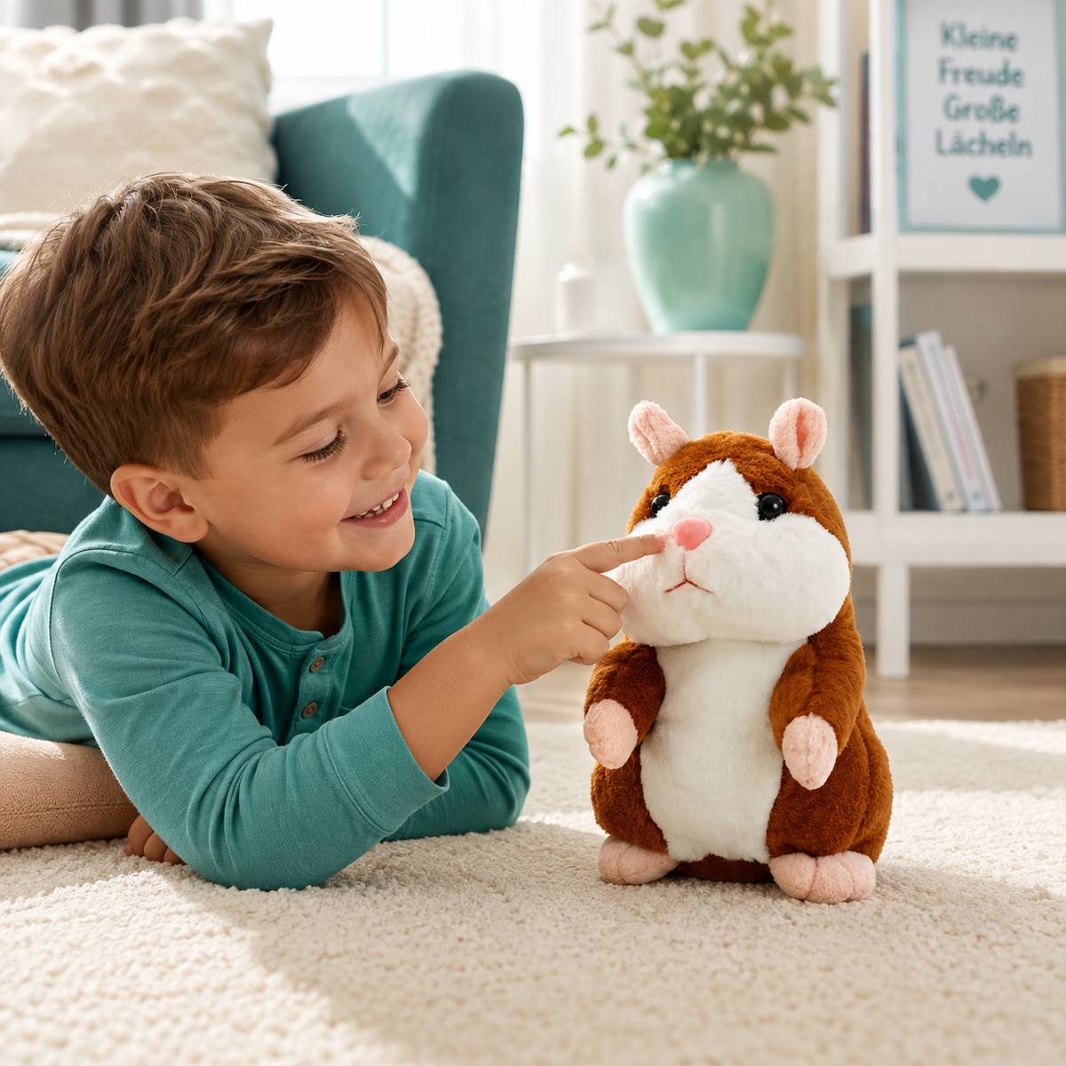 Sprechender tanzender Hamster – lustige Stimmwiedergabe