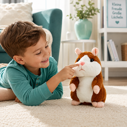 Sprechender tanzender Hamster – lustige Stimmwiedergabe