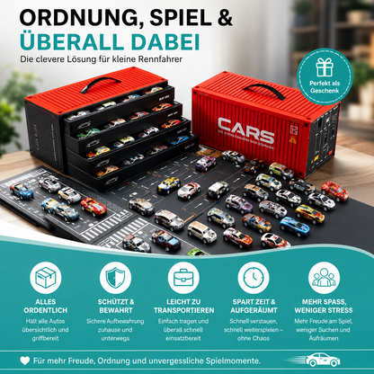 Metall Rennwagen Satz – 48 Stück