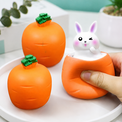 Squishy Karottenhasen – Stress wegdrücken, Spaß erleben!