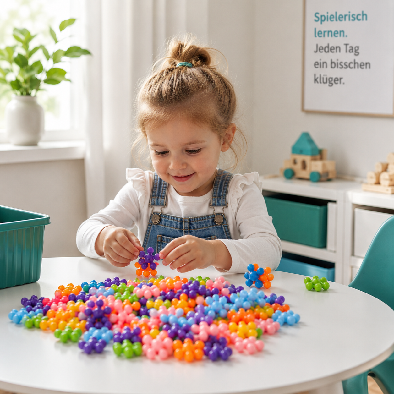 3D-Schneeflocken-Bausatz – Drehbare Bausteine für kreativen Spielspaß