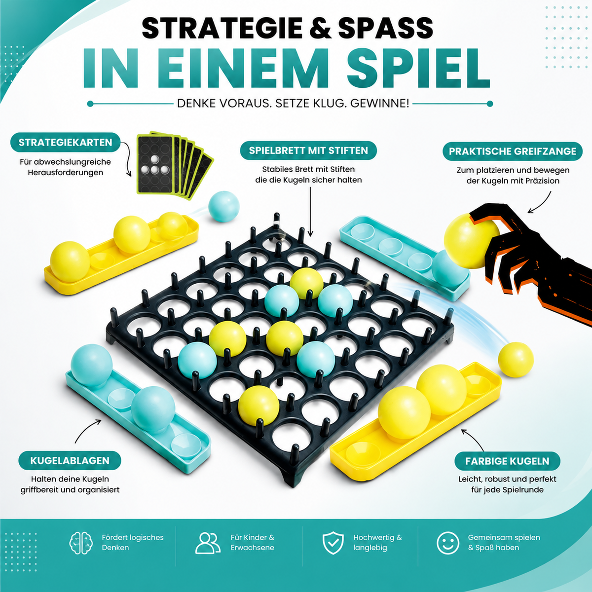 Smartes-Familienspiel – Spaß, Lernen & Lachen für alle!