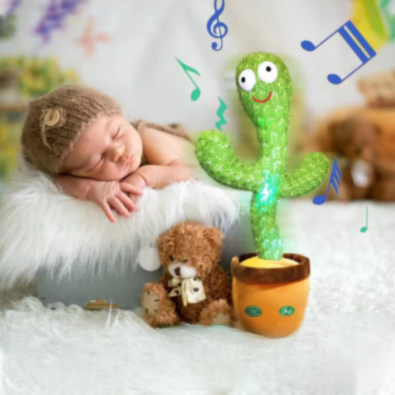 Tanzender Kaktus Spielzeug mit Musik und Stimme