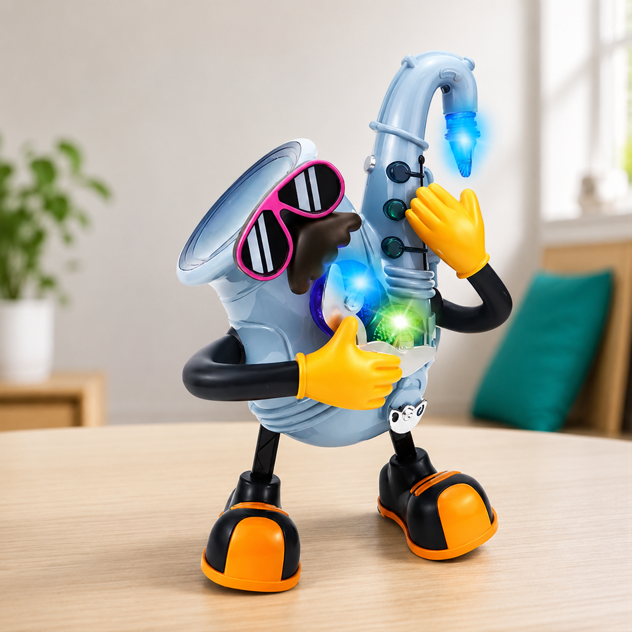 Tanzender Saxophon Roboter – Musik & Lichter Spielzeug