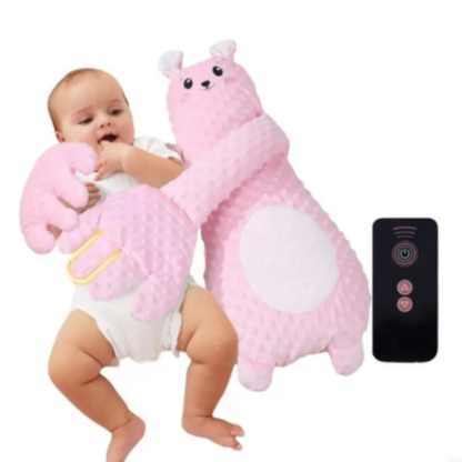 Baby Schlafhilfe Handkissen für Babys Rosa Kaninchen