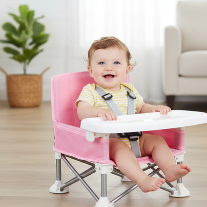 Faltbarer Baby Hochstuhl Kompakt und Tragbar