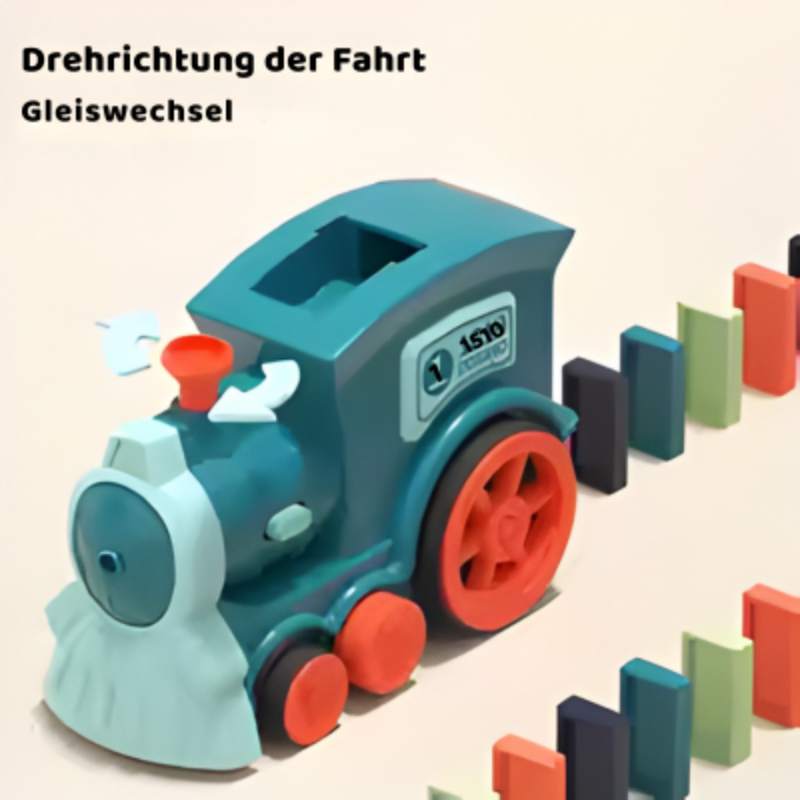 Automatisches Domino Legeauto mit Bausteinen