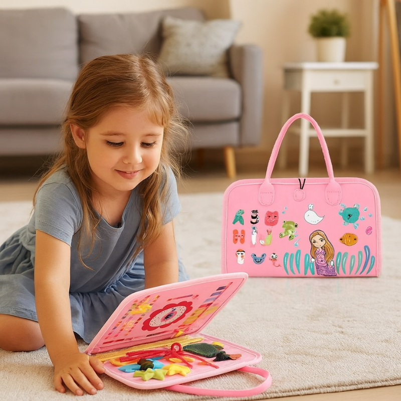 Sensorisches Aktivitätsbrett für Kinder