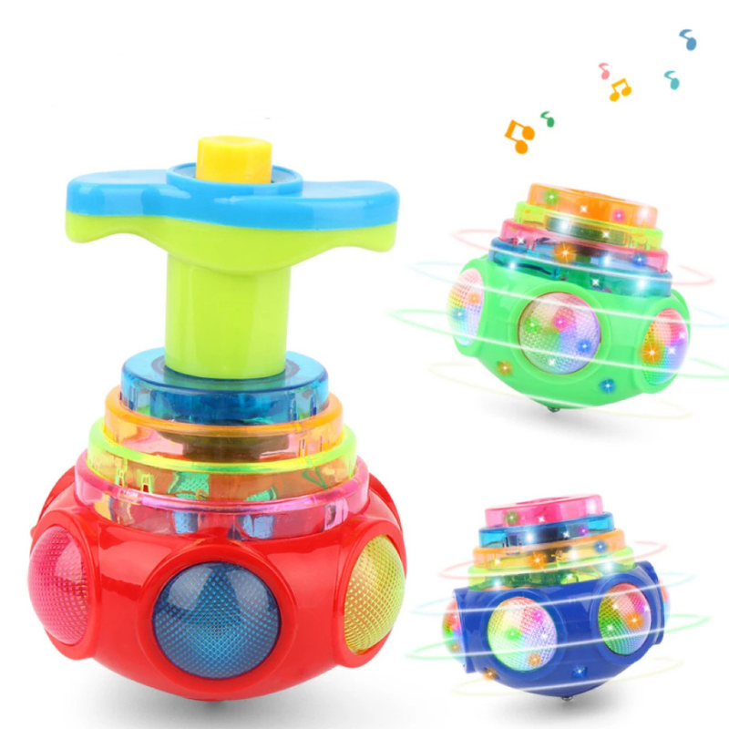 Leuchtendes Gyroskop – Musik, Licht und Aktion für Kinder!