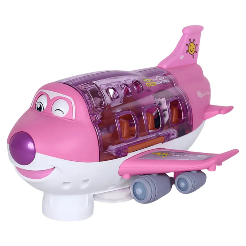 Coole Verwandlungsmaschine – Auto & Flugzeug in einem! Rosa