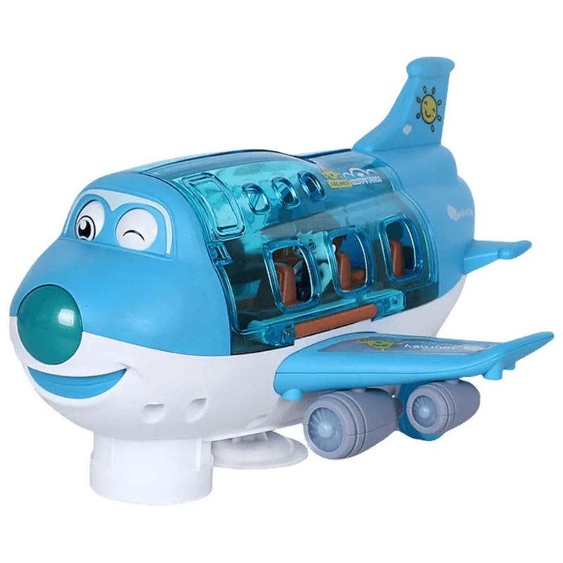 Coole Verwandlungsmaschine – Auto & Flugzeug in einem! Blau