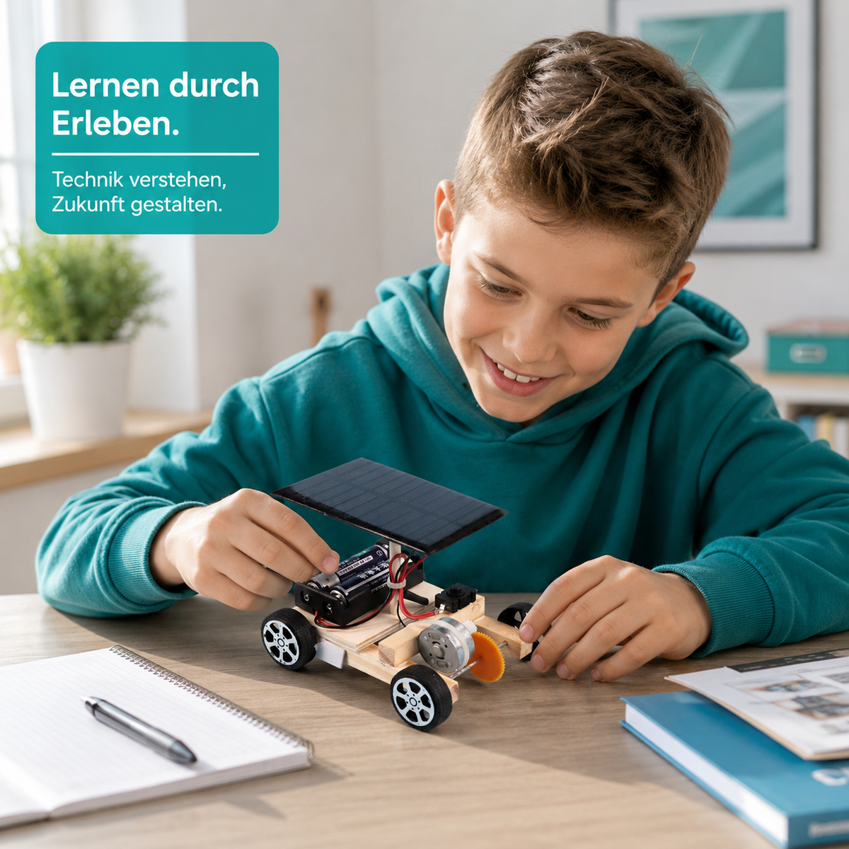 Nachhaltiges Solarauto – Spielerisch Technik lernen
