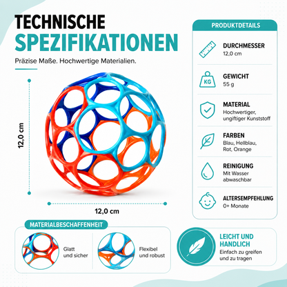 Baby Greifball Sensorik Spielzeug – Lernen, Fühlen & Spielen
